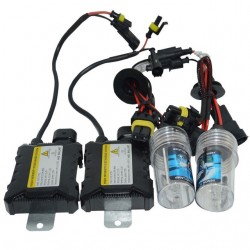 KIT XENON BLANCO PURO 6000K BOMBILLA H7 LUZ CRUCE LARGA NIEBLA 35W 55W