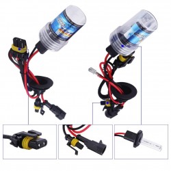 KIT XENON AMARILLO 3000K BOMBILLA H8 H9 H11 CRUCE LARGA NIEBLA 35W 55W